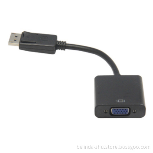 Displayport Dp Male to VGA Female Adapter Cable for MacBook PRO Air Laptop 15cm